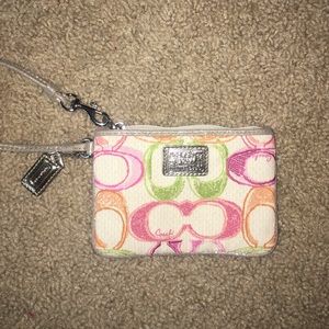 Coach Poppy Wristlet