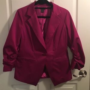 Fuchsia Blazer