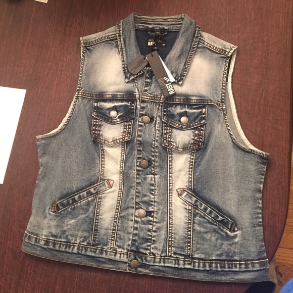 William Rast Denim Vest