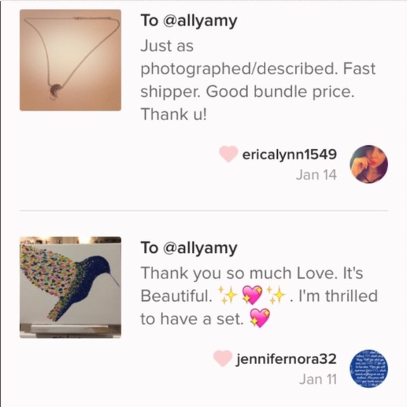 New Gold or Silver Moon crescent necklace - Picture 6 of 7