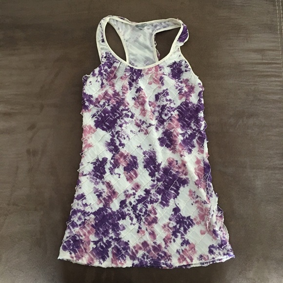Charlotte Russe Ruffled Tank Top