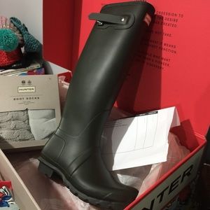 Hunter rain boots