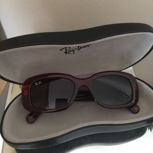 Red Ray Ban Sunglasses