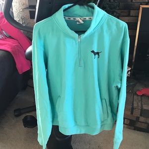 PINK 1/4 Zip Sweatshirt