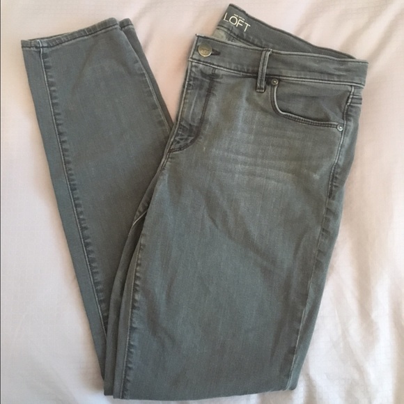 LOFT Denim - Loft Grey Modern Skinny Jeans