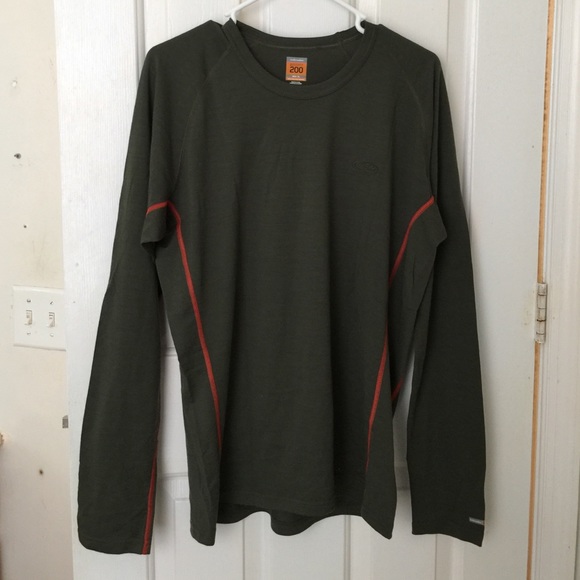 Men's Icebreaker Olive merino sweater