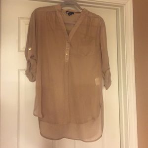Tan takara blouse worn once