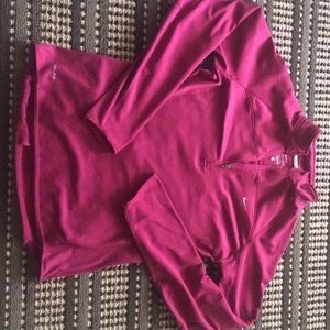 Nike fleece lined quarter zip