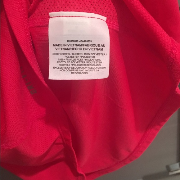 Nike Red Running Top - Picture 3 of 4
