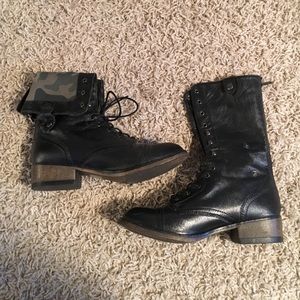Steve Madden Combat Boots