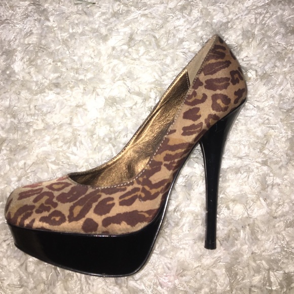 Cheetah Print Heels