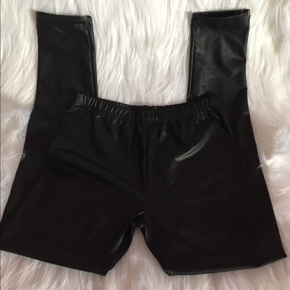 Go Jane leather looking leggings