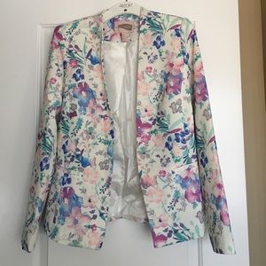 Floral Blazer