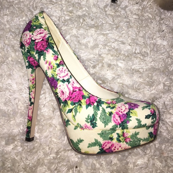 Floral Heels
