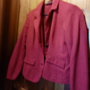 Size ten red blazer petite