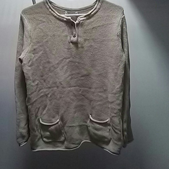 Vintage warm cozy tan sweater M/L