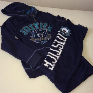Justice sweat set
