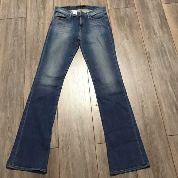 NWT J Brand Betty mid-rise boot cut jean.