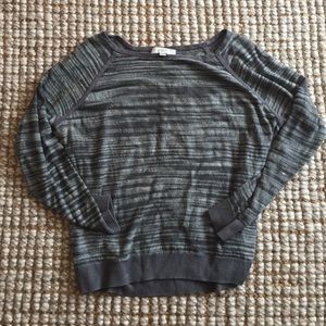 LOFT Spacedye-like Transparent Lightweight Sweater