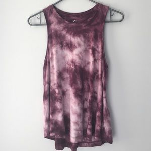 American Eagle Tie Die Tank