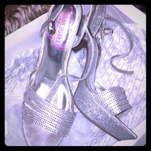 Silver Unlisted My Hour heels