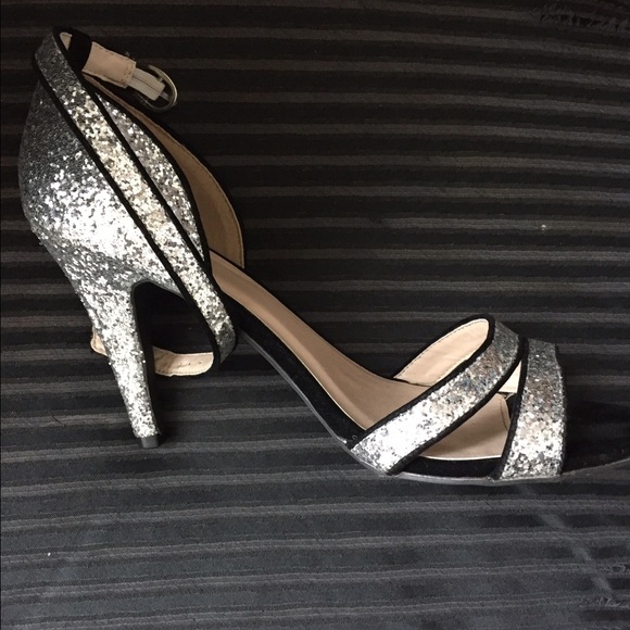 Fancy glittery heels