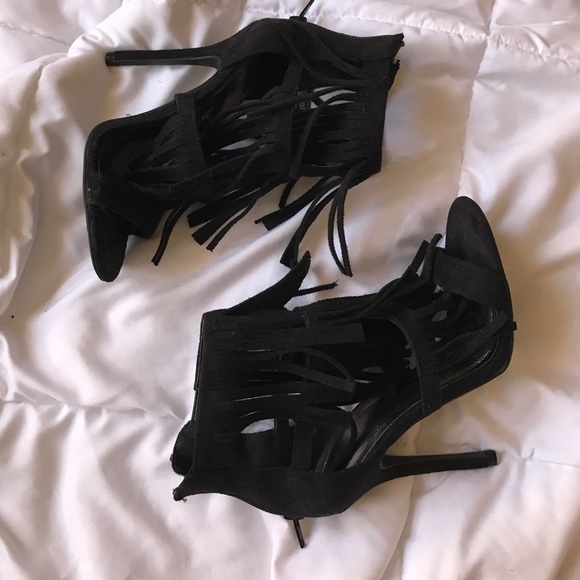 Fringe heels