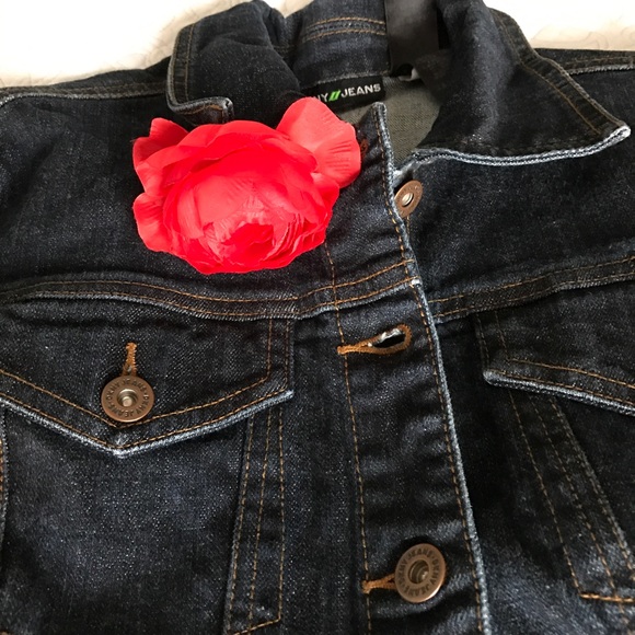 Like 🆕 DKNY Dark Jean Jacket
