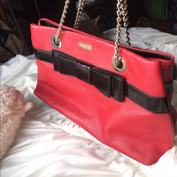 Red Kate Spade bag