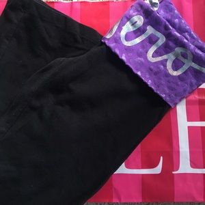 Yoga boot cut pants.