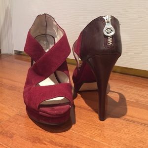 MICHAEL Michael Kors Shoes - Michael Kors Ariel Suede Platform Sandal, Sz 9.5 MICHAEL Michael Kors Shoes - Michael Kors Ariel Suede Platform Sandal, Sz 9.5