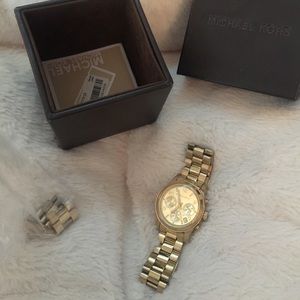 Michael Kors Gold Link Watch