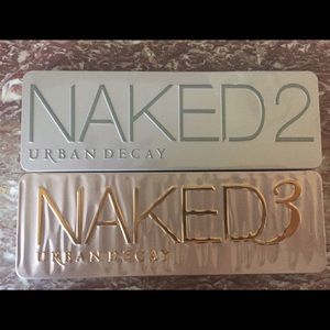 Urban Decay naked pallets 2&3