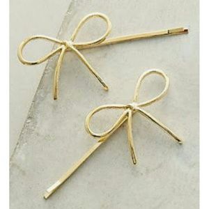 ISO Anthropologie bow bobbie pins