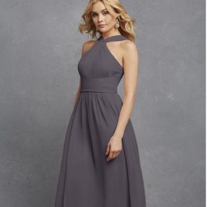 Gorgeous Donna Morgan Long Dress in Charcoal size0