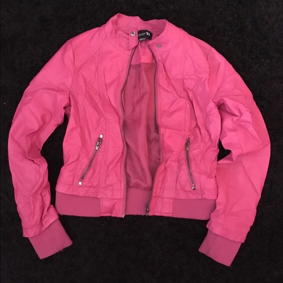 Faux Leather Jacket