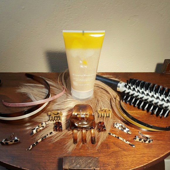 Lot of hair styling accessories