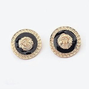 Gorgeous black and gold earrings
