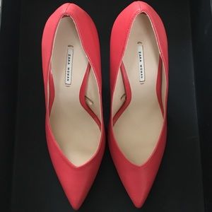 Zara coral pumps