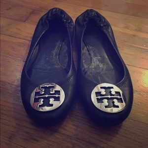 Size 8.5 Tory Burch Reva flats