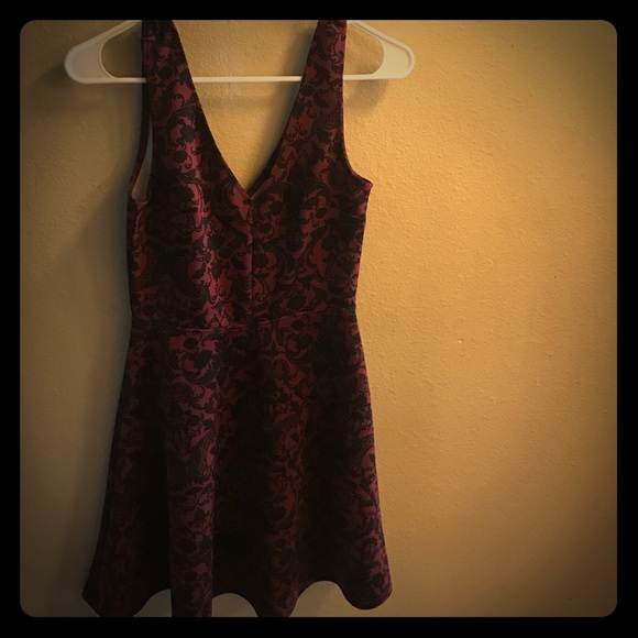 Red skater dress size small