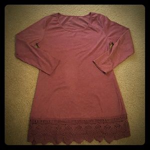 Light Maroon Size Large Tunic