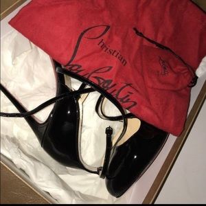 Christian Louboutin size 41 black patent