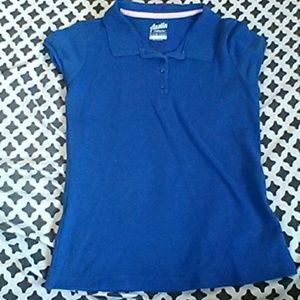 Girls Royal blue polo