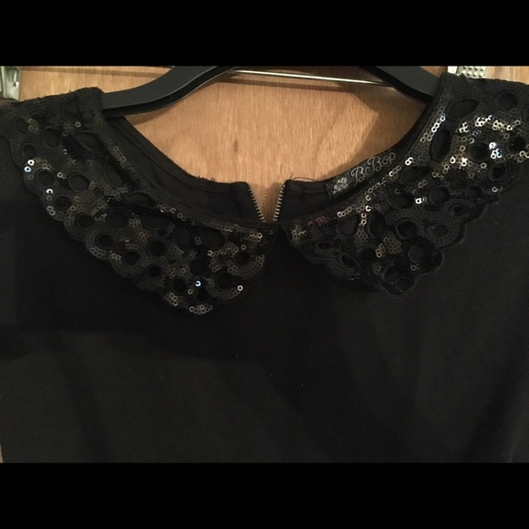 Black fit and flare dress - Picture 2 of 3