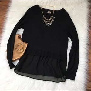 Thin Black Sweater