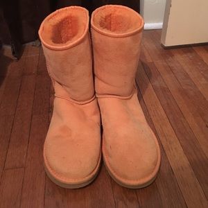Authentic Orange UGG Boots