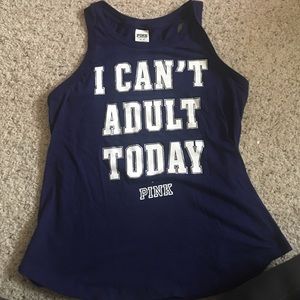 Very cute I can't adult today tang top