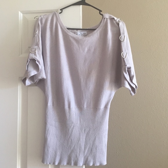 ✅ Sweater blouse w/fitted bottom & flare sleeves