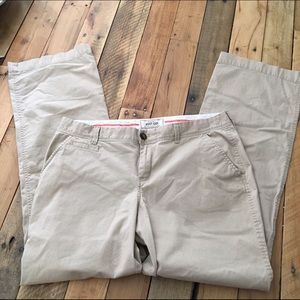 Old Navi Perfect Boot-Cut Tan Khaki